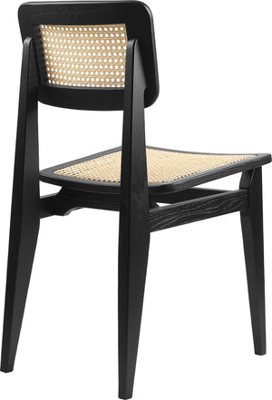 C-Chair Dining Chair - Un-Upholstered, All French Cane