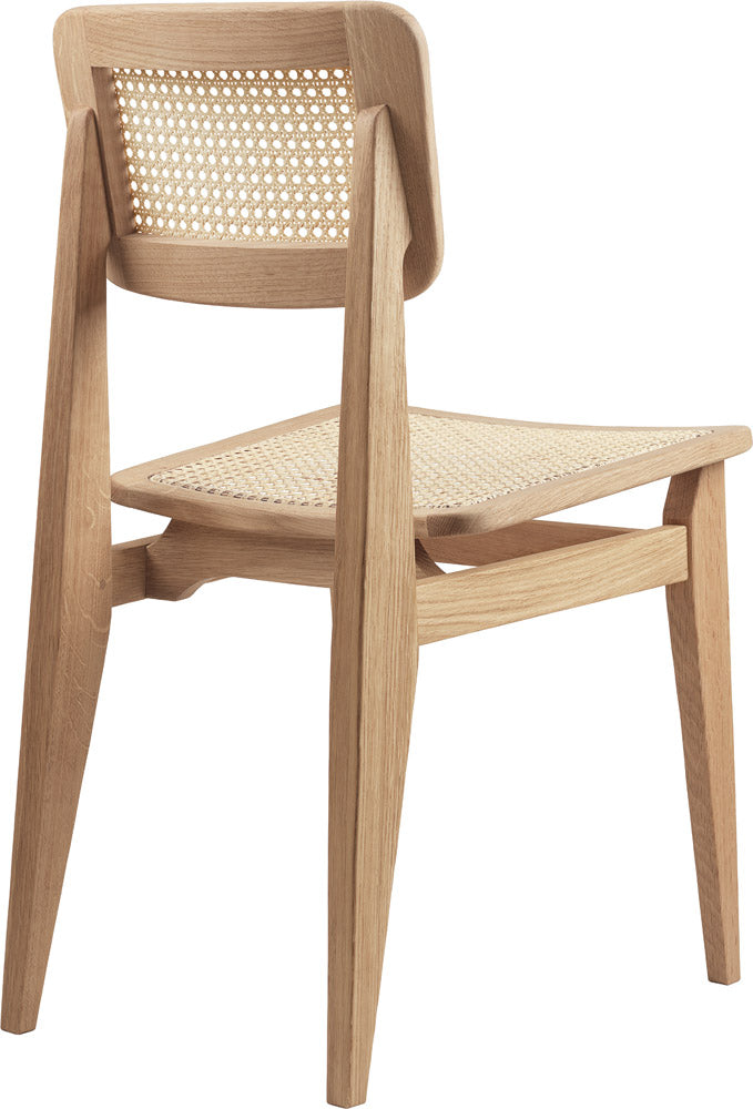 C-Chair Dining Chair - Un-Upholstered, All French Cane