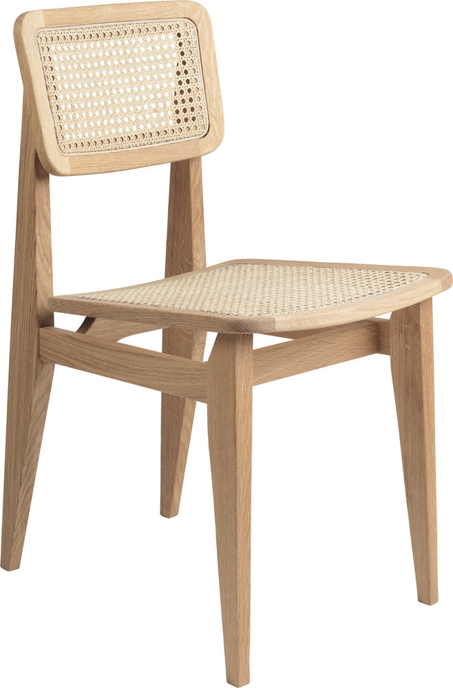 C-Chair Dining Chair - Un-Upholstered, All French Cane