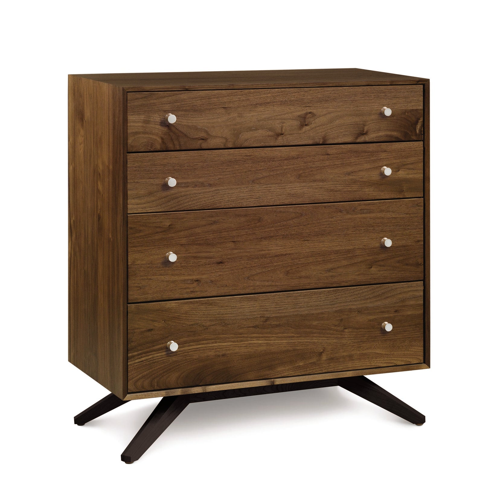 Astrid Walnut 4-Drawer Dresser