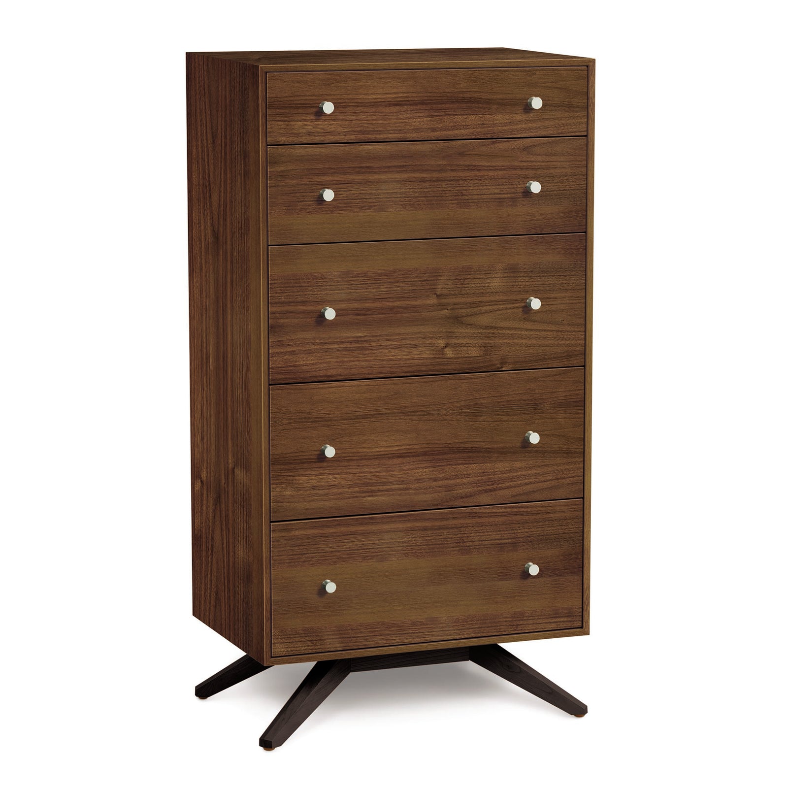 Astrid Walnut 5-Drawer Dresser