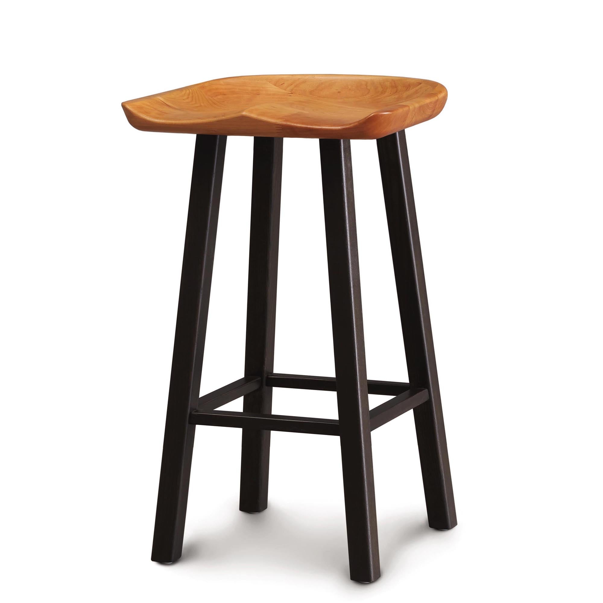 Modern Farmhouse Cherry Tractor Seat Counter Stool