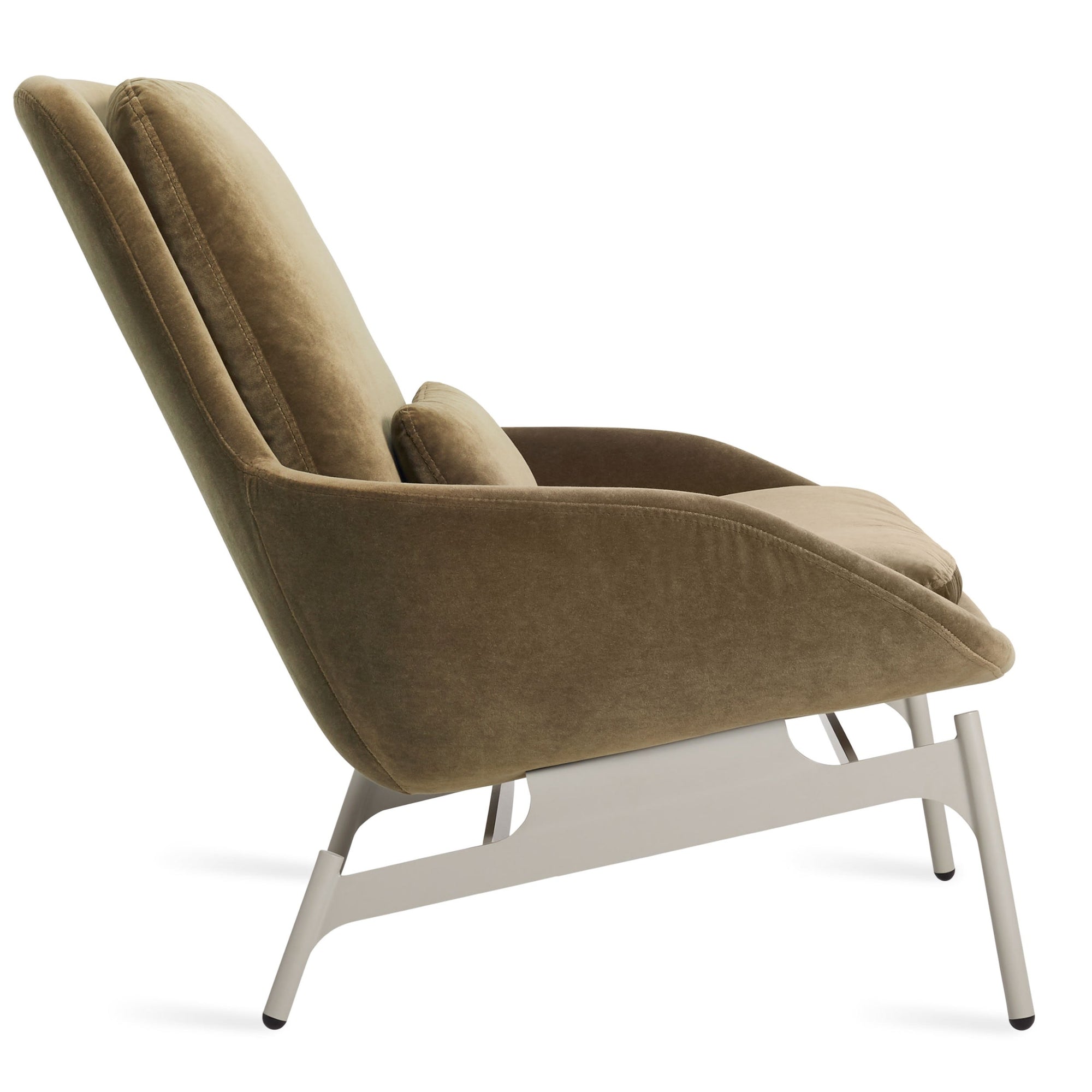 Field Lounge Velvet Chair