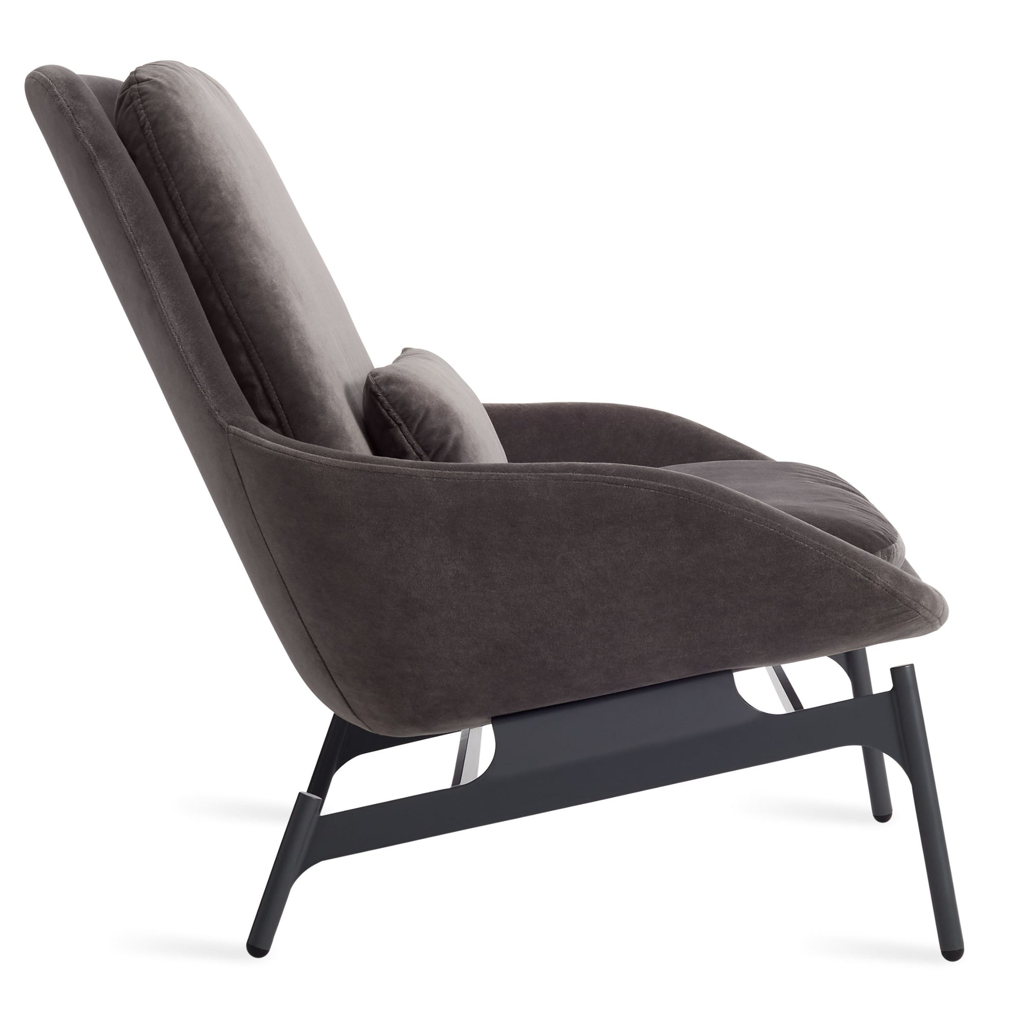 Field Lounge Velvet Chair