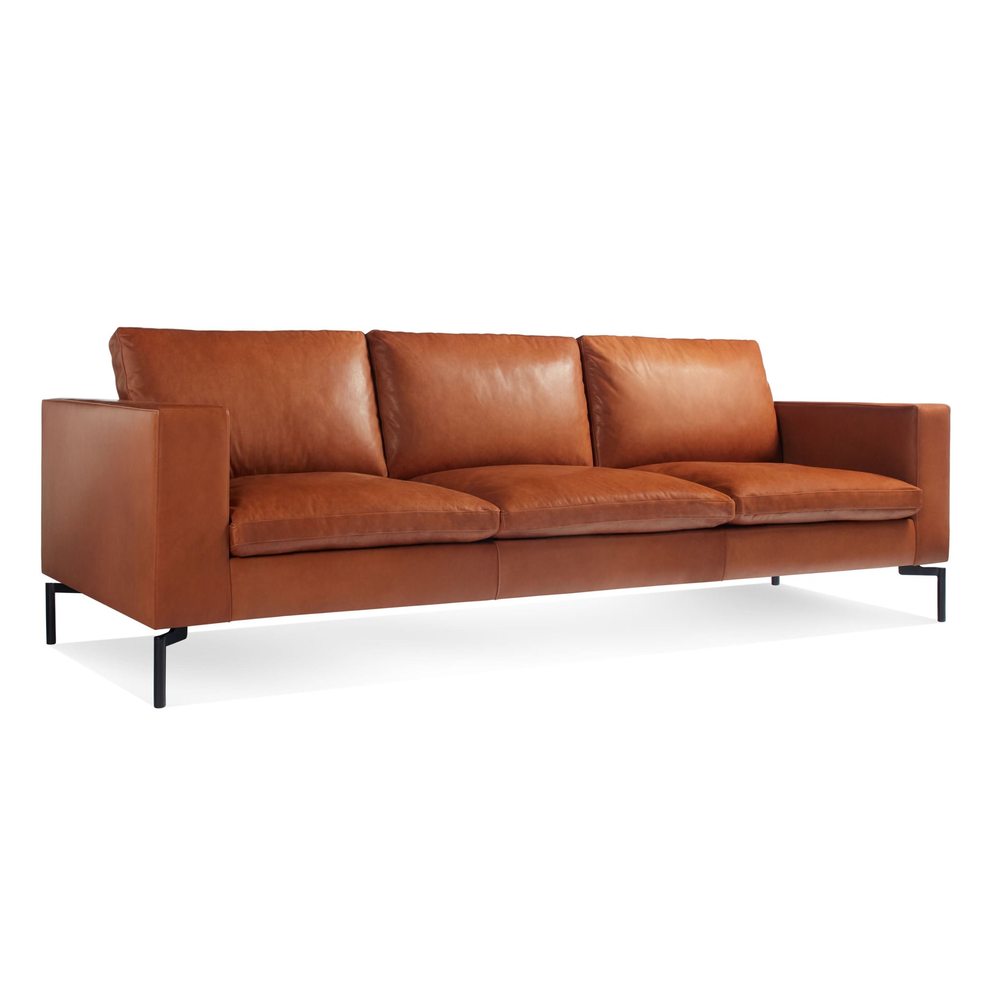 New Standard 92 Leather Sofa Iola Modern